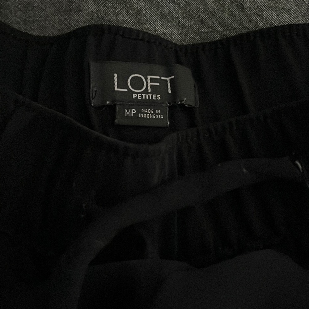 LOFT black Medium Petite work pants